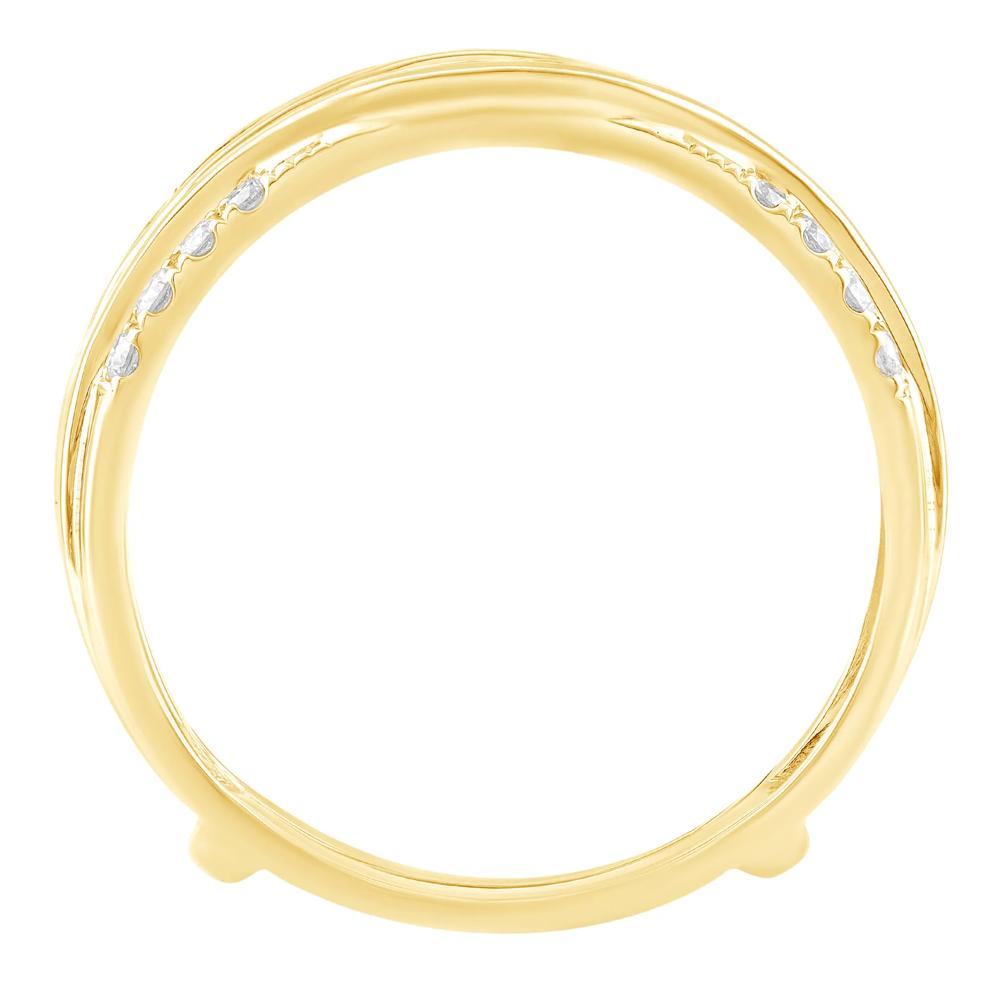 Diamond Insert in 10K Yellow Gold (1 ct. tw.) – Image 2 of 3