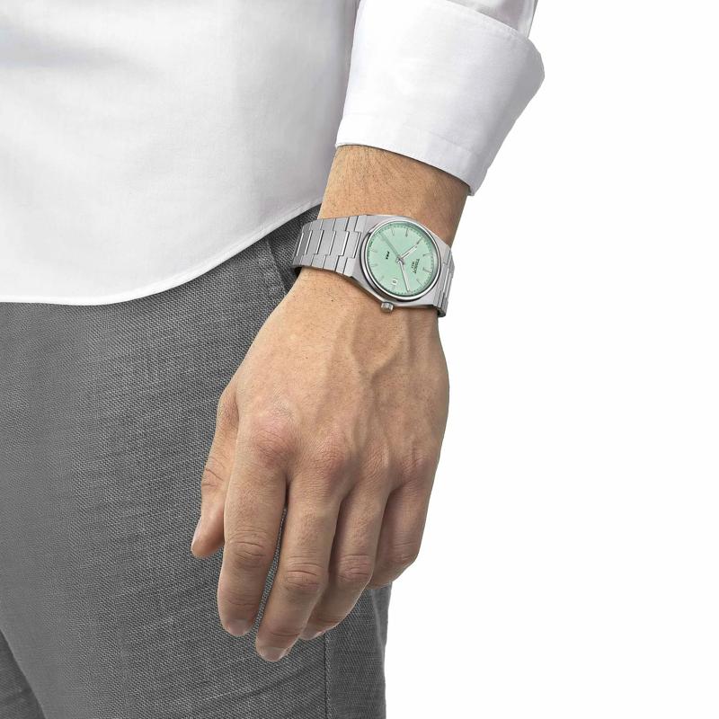 Men&rsquo;s PRX Dress Watch in Stainless Steel – Image 5 of 5