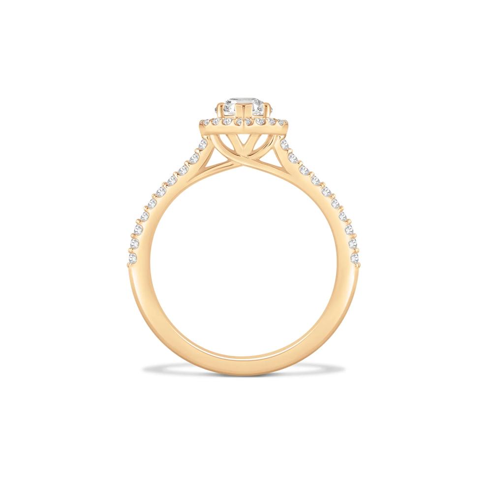 Diamond Marquise Halo Engagement Ring in 14K Yellow Gold (1 1/4 ct. tw.) – Image 2 of 4