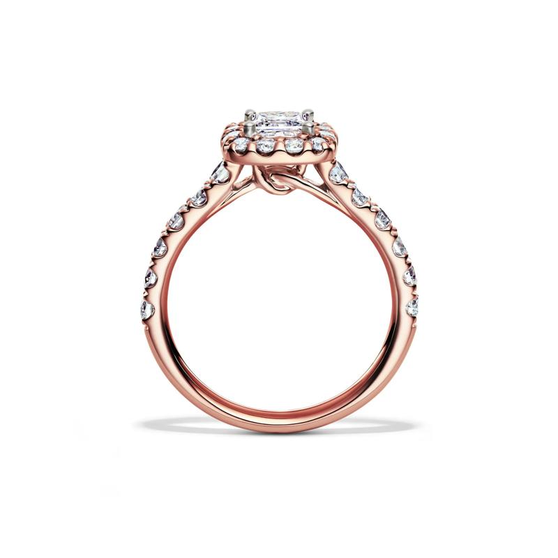 Diamond Bridal Set in 14K Rose Gold &#40;2 ct. tw.&#41; – Image 2 of 6