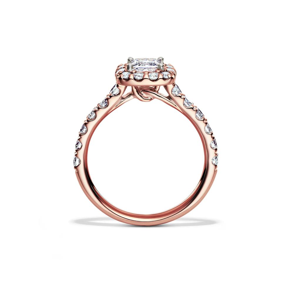 Diamond Bridal Set in 14K Rose Gold (2 ct. tw.) – Image 2 of 6