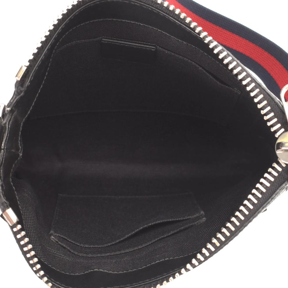 Pre-Owned Gucci Front Zip Messenger Bag Crossbody – Image 3 of 8