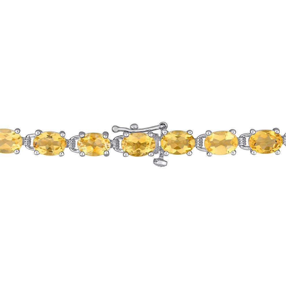 Citrine Bracelet in Sterling Silver – Image 2 of 2
