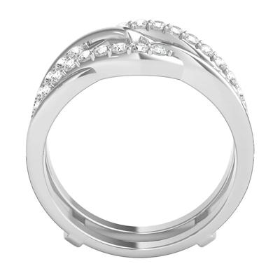 1/2 ct. tw. Diamond Ring Enhancer in 14K White Gold