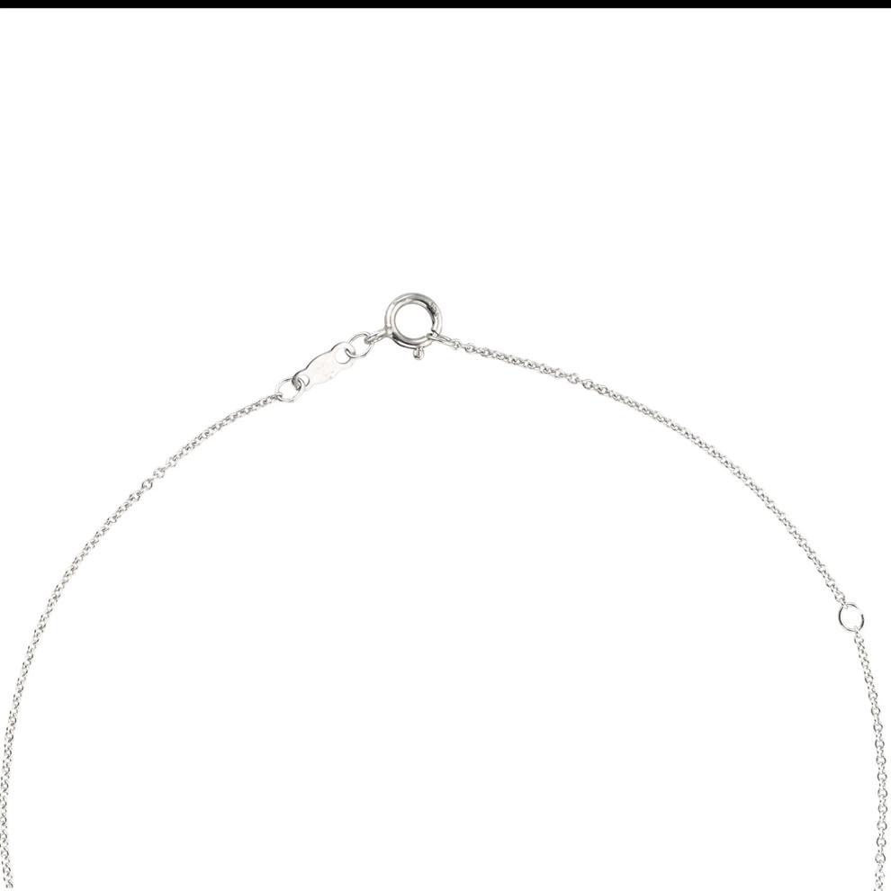 Freshwater Cultured Pearl &amp; Diamond Accent Open Drop Pendant in Sterling Silver – Image 2 of 4