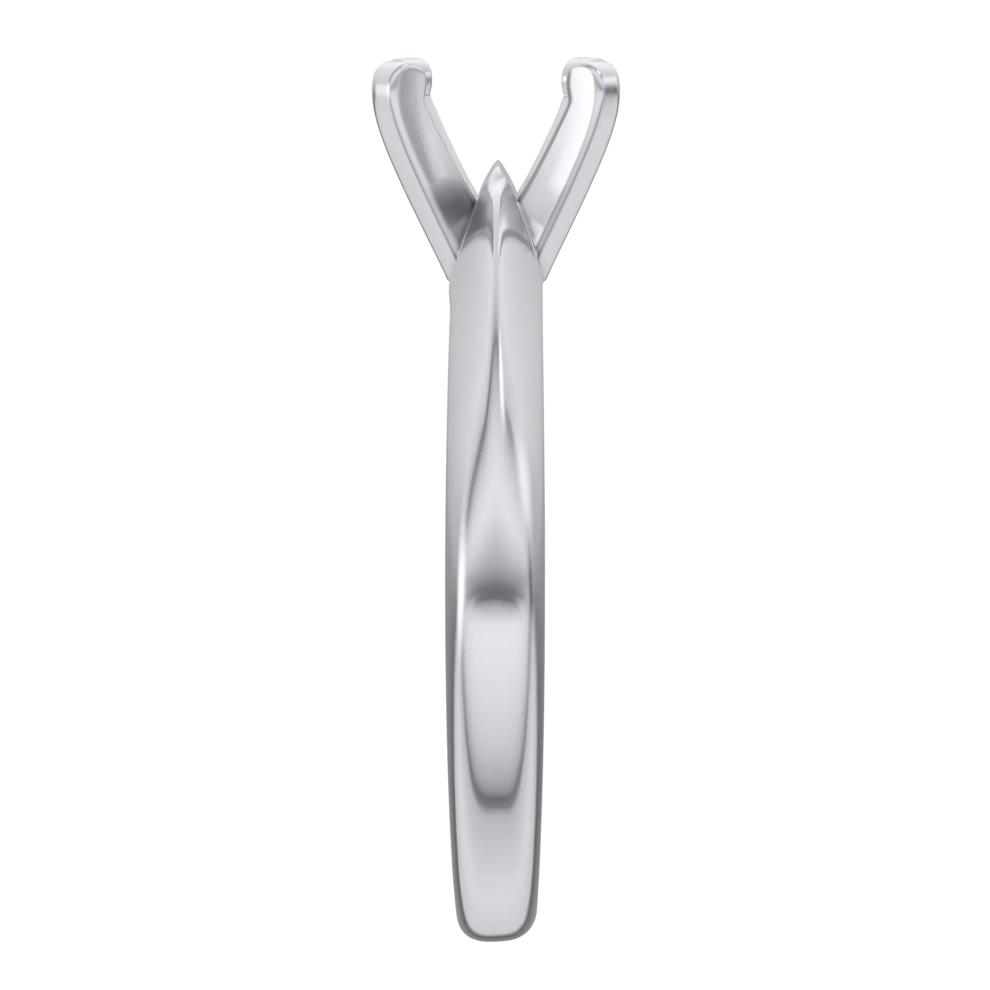 Solitaire Semi-Mount Engagement Ring (Setting Only) – Image 6 of 6