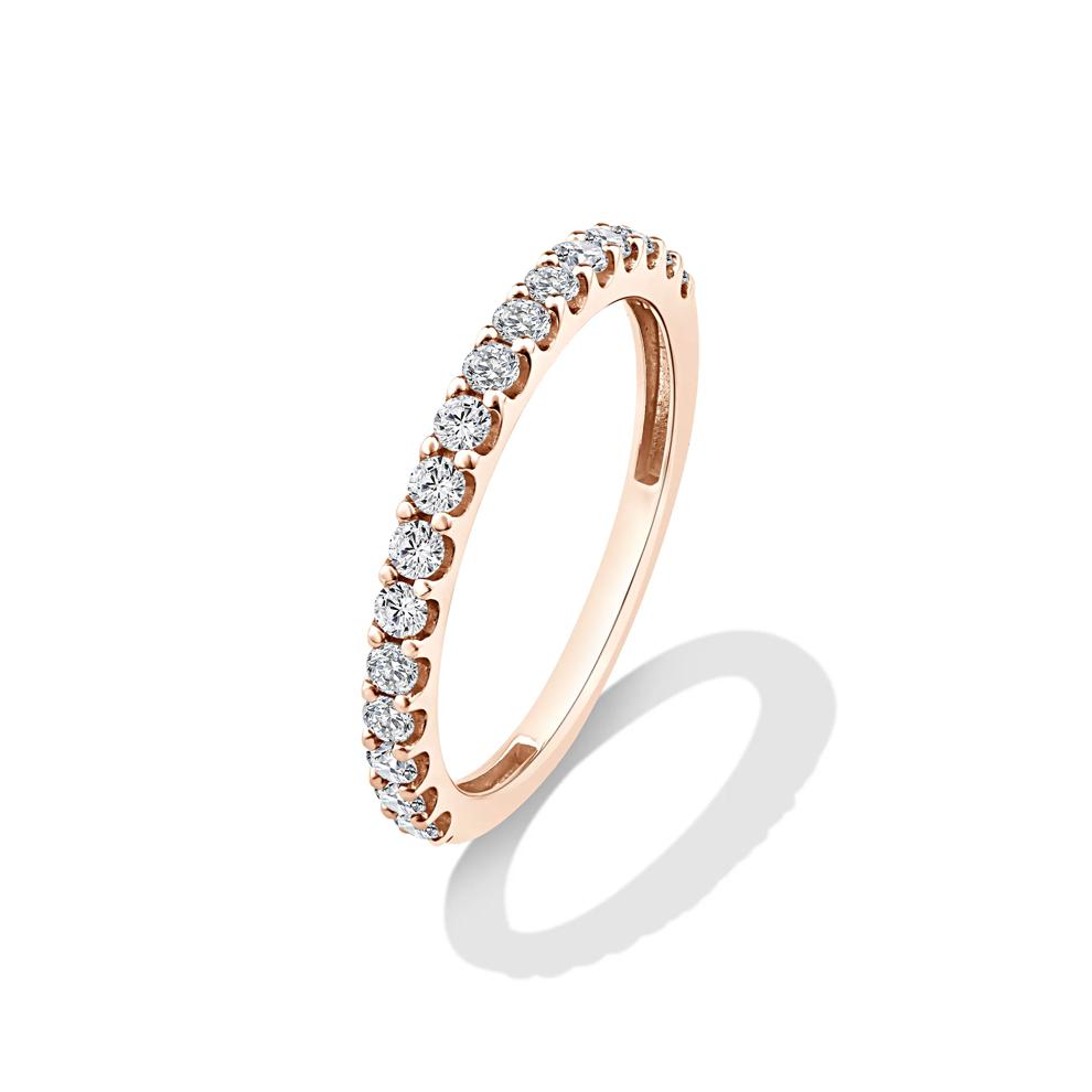 Lab Grown Diamond Radiant 3-Piece Engagement Set in 14K Rose Gold (7 1/2 ct. tw.) – Image 6 of 6