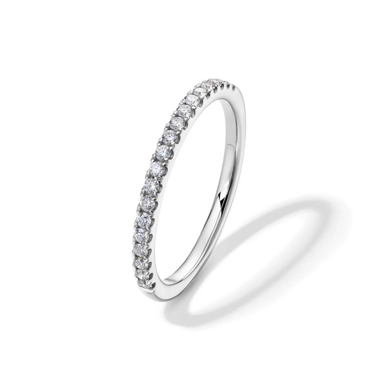 Lab Grown Diamond Wedding Set in 14K White Gold &#40;3 &frac12; ct. tw.&#41; – Image 6 of 6