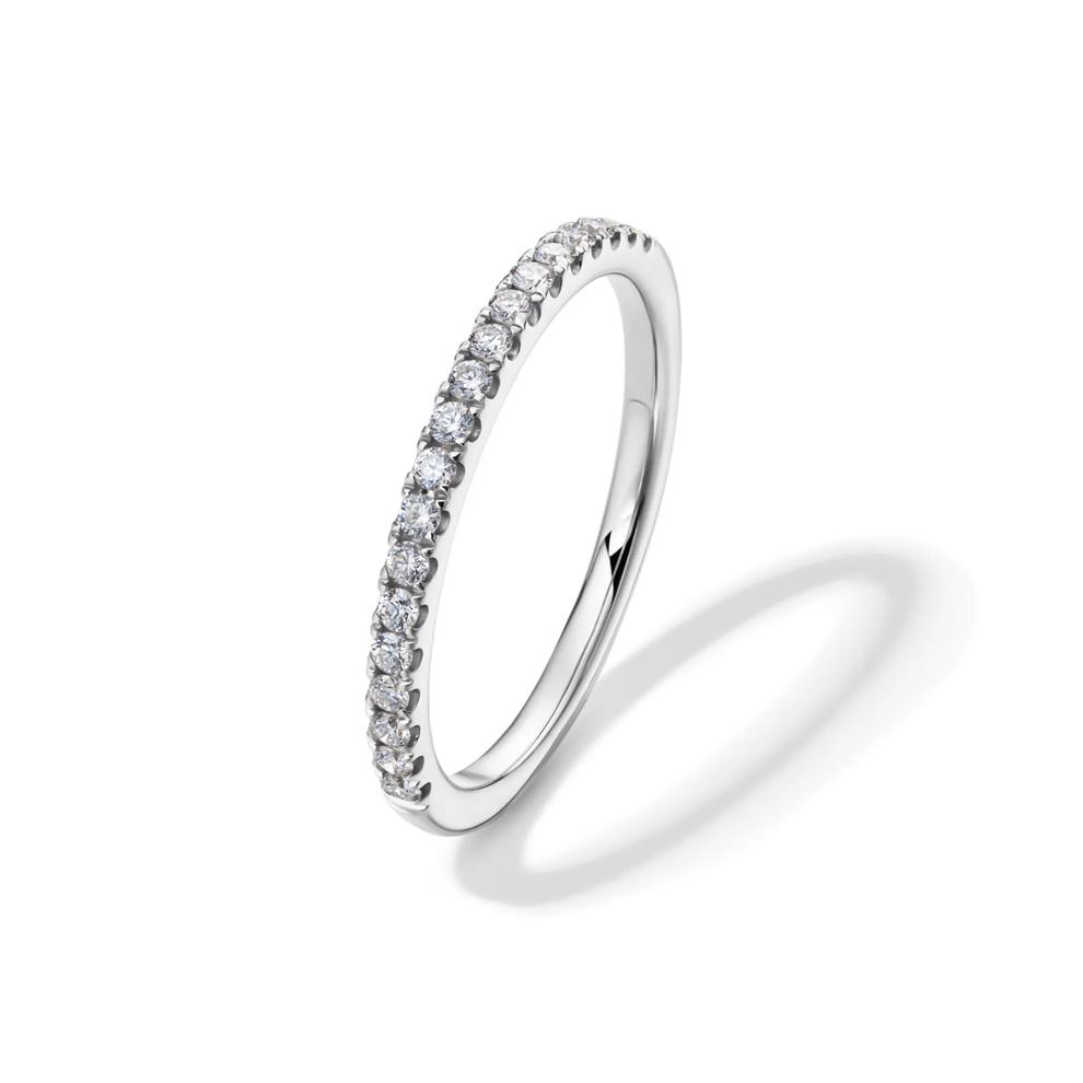 Lab Grown Diamond Wedding Set in 14K White Gold (3 &frac12; ct. tw.) – Image 6 of 6