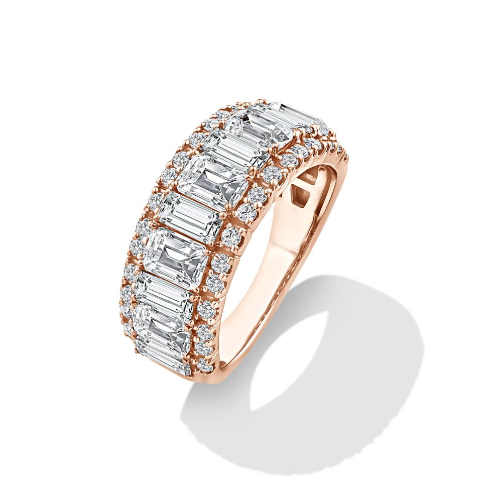 Lab Grown Diamond Band in 10K Rose Gold (3 1/2 ct. tw.) – Image 4 of 4