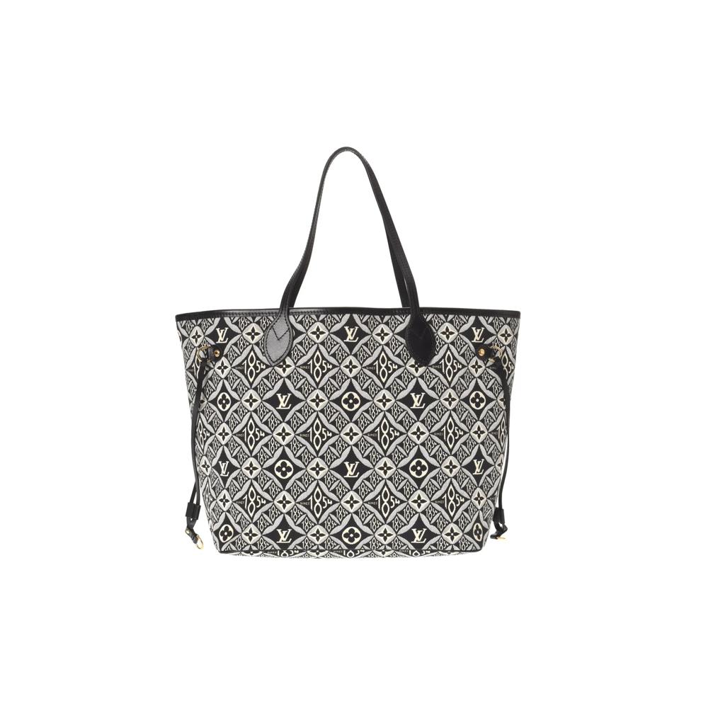 Pre-owned Louis Vuitton Neverfull MM Jacquard Tote – Image 1 of 8