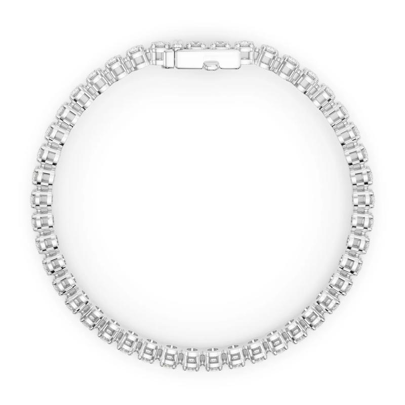 Lab Grown Diamond Tennis Bracelet in 14K White Gold &#40;6 ct. tw.&#41; – Image 2 of 4