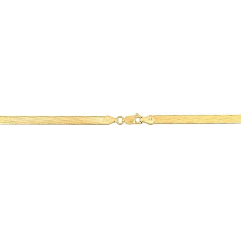 Herringbone Chain in 14K Yellow Gold, 18&quot; – Image 2 of 6