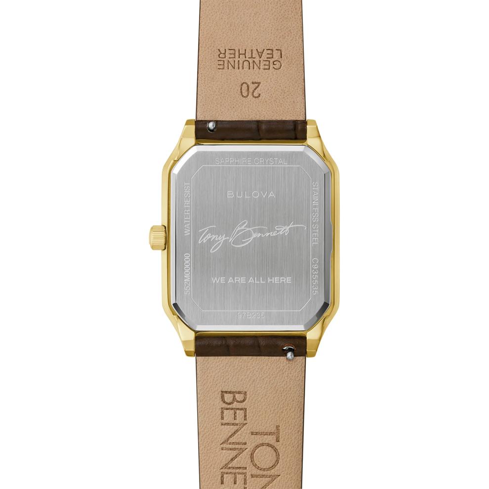 Men's Tony Bennett Watch in Brown Leather – Image 3 of 4