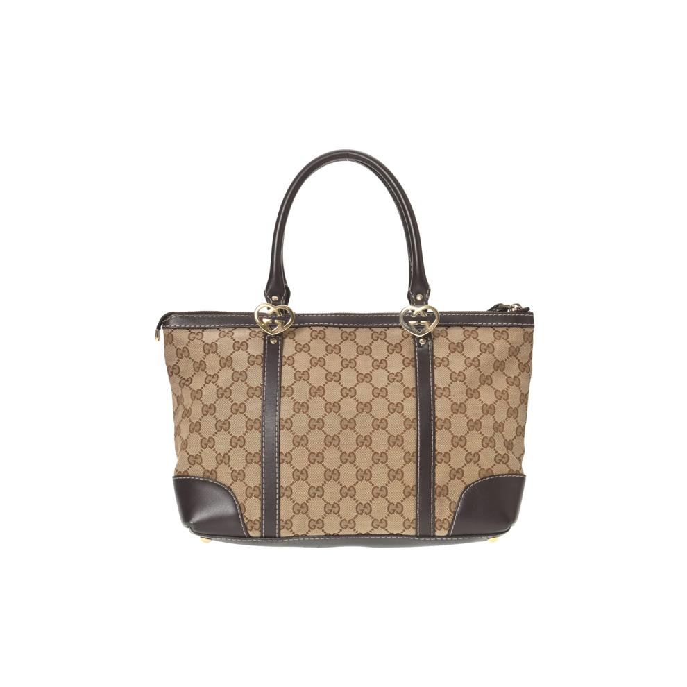 Pre-Owned Gucci Lovely Heart Small Tote – Image 2 of 8