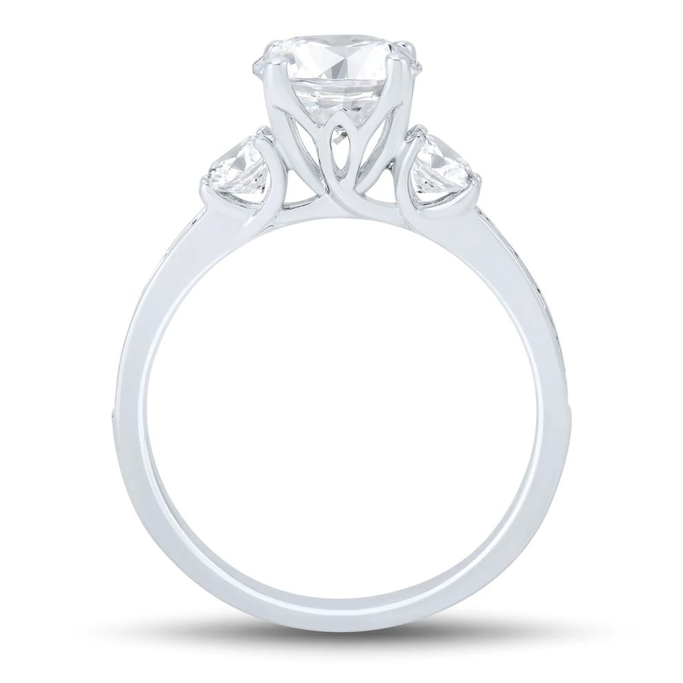 Lab Grown Diamond Bridal Set in 14K White Gold (3 ct. tw.) – Image 6 of 7