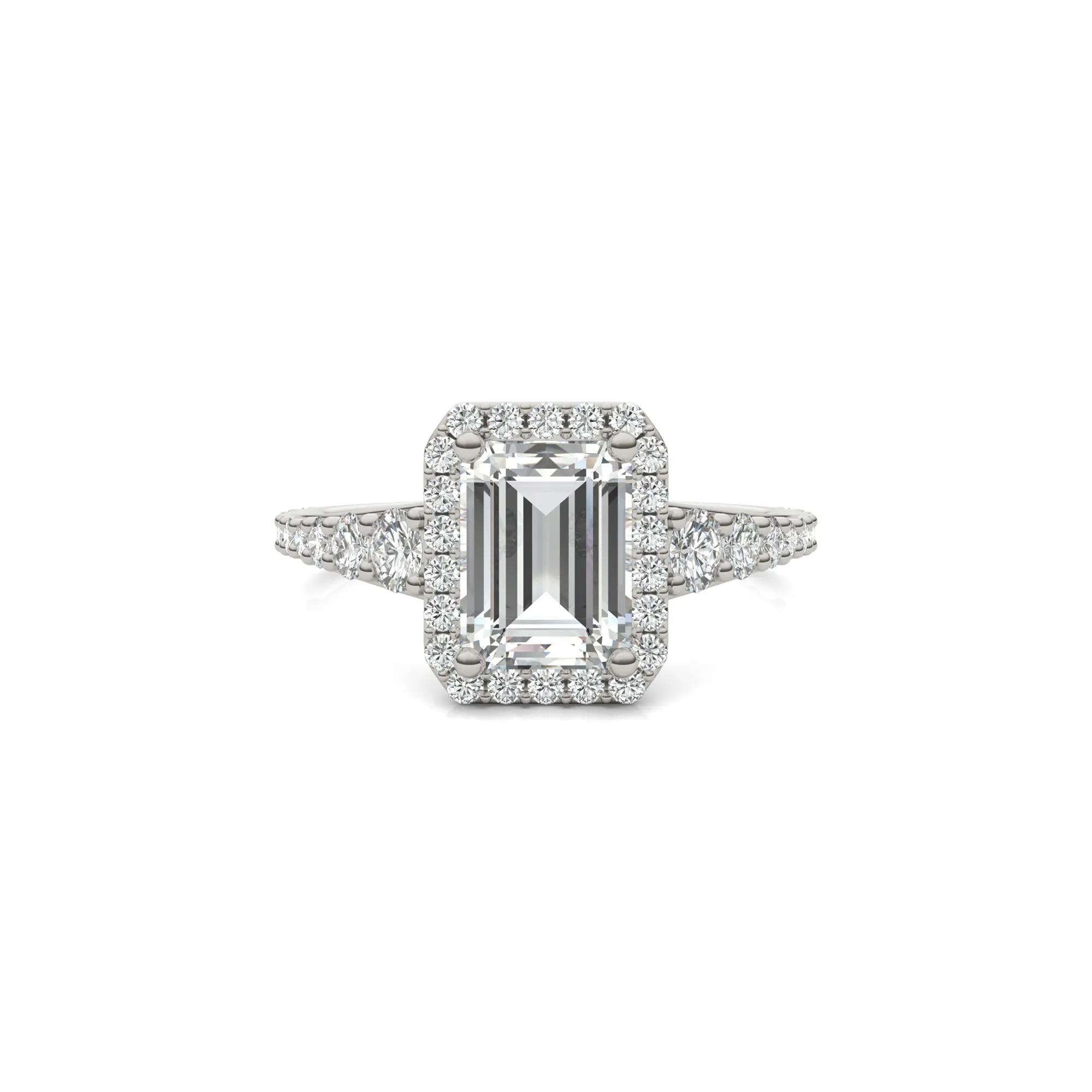 Forever One™ by Charles & Colvard Lab-Created Moissanite Engagement Ring