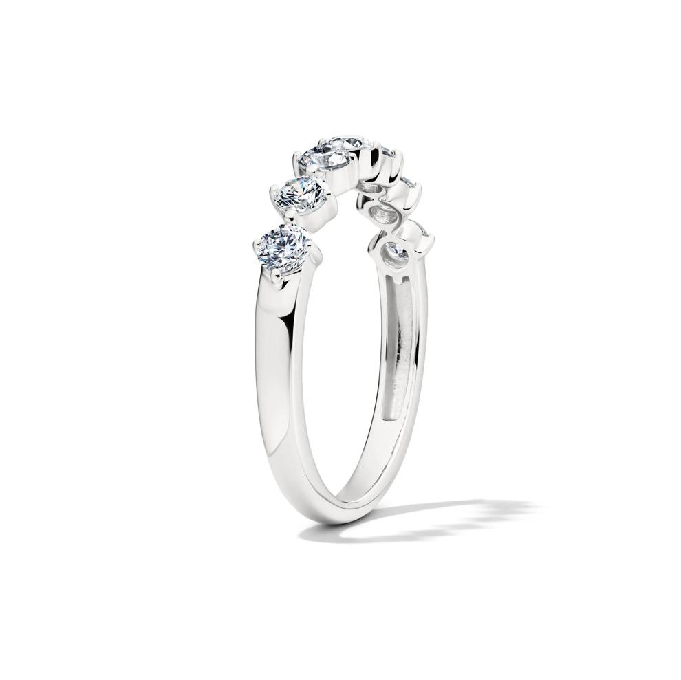 Lab Grown Diamond Seven-Stone Band in 10K White Gold (3/4 ct. tw.) – Image 2 of 4