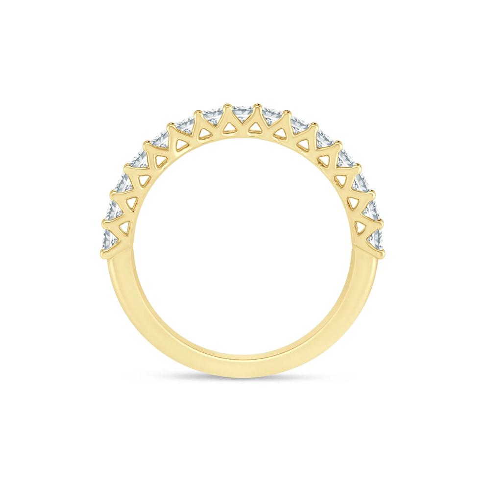 Lab Grown Diamond Emerald-Cut Anniversary Band in 14K Yellow Gold (1 1/5 ct. tw.) – Image 2 of 3