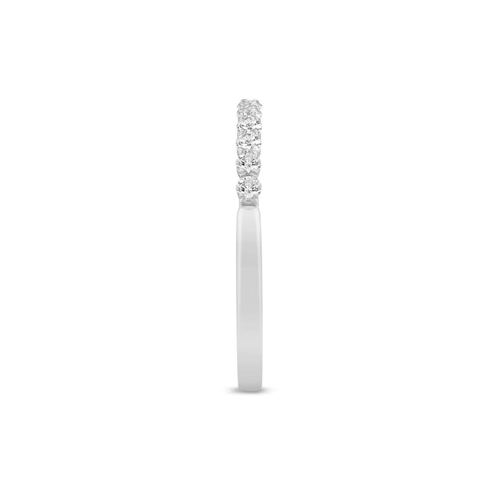 Round Diamond Open Band in 14K White Gold (1/4 ct. tw.) – Image 3 of 3