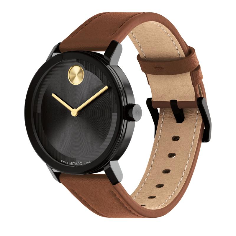 Men&#39;s Evolution Watch in Black Ion-Plated Stainless Steel. – Image 2 of 3