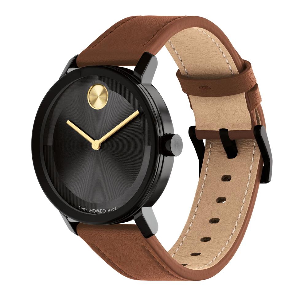 Men's Evolution Watch in Black Ion-Plated Stainless Steel. – Image 2 of 3