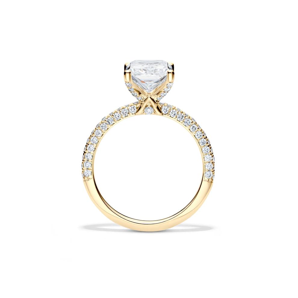Isla Lab Grown Diamond Engagement Ring in 14K Yellow Gold (3 5/8 ct. tw.) – Image 2 of 4