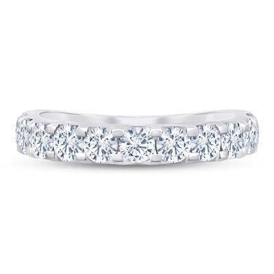 Lab Grown Diamond Anniversary Band Ring in Platinum (1 1/2 ct. tw.)