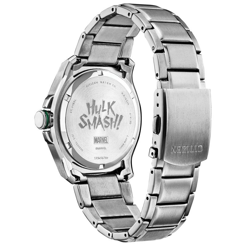 Men's Marvel Hulk Watch in Stainless Steel, 43MM – Image 3 of 3