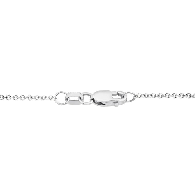 Lab Grown Diamond Smile Necklace in 10K White Gold &#40;2 ct. tw.&#41; – Image 2 of 2