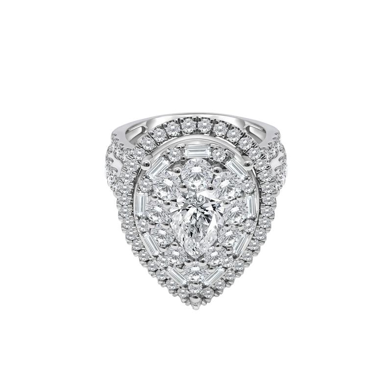 Lab Grown Diamond Composite Ring in 10K White Gold &#40;5 ct. tw.&#41; – Image 1 of 3