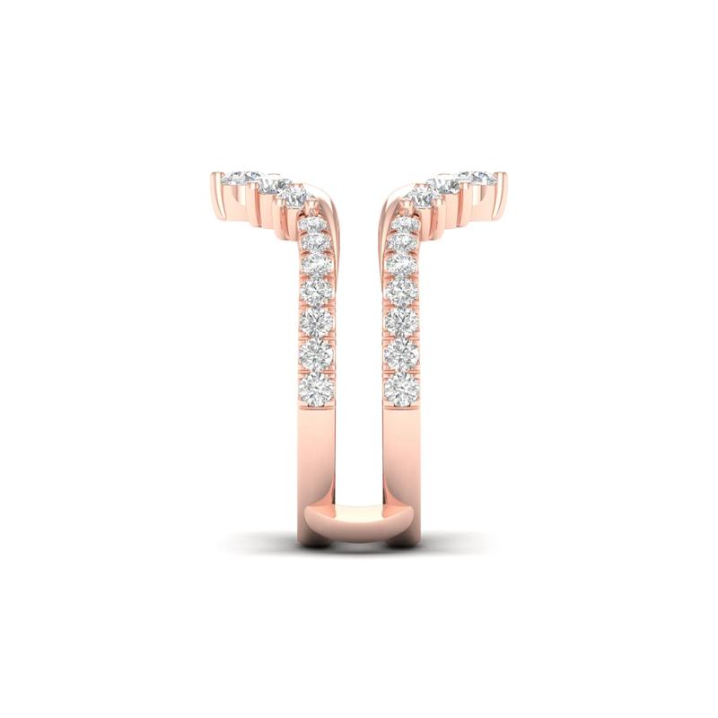 Lab Grown Diamond Ring Enhancer in 14K Rose Gold &#40;1 ct. tw.&#41; – Image 3 of 3
