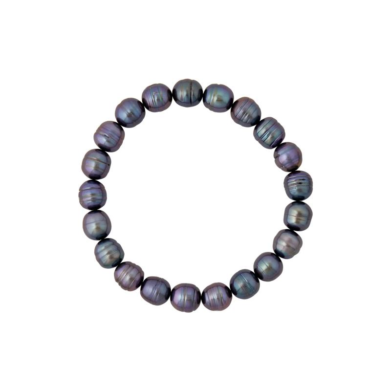 Freshwater Cultured Black Potato Pearl Box Set in Sterling Silver – Image 2 of 5