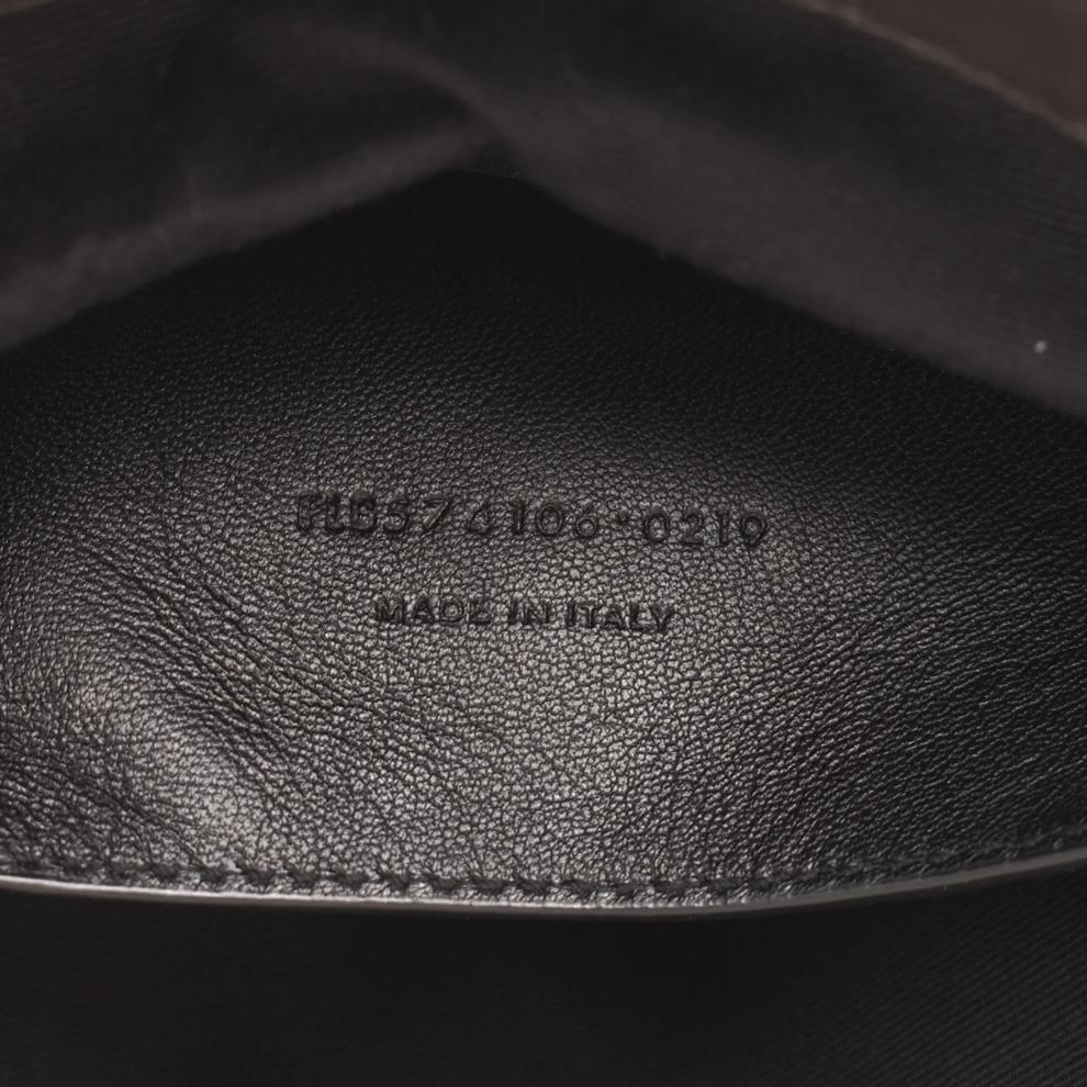 Pre-Owned YSL West Hollywood Monogram Fold-Over Crossbody – Image 8 of 8