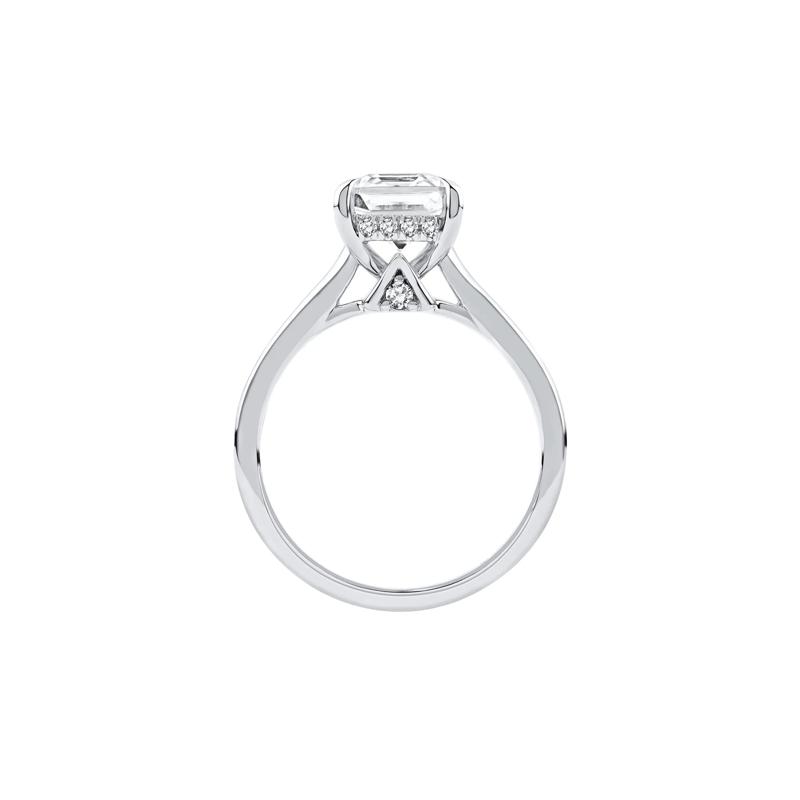 Harlow Lab Grown Diamond Engagement Ring in 14K White Gold &#40;2 1/7 ct. tw.&#41; – Image 2 of 4