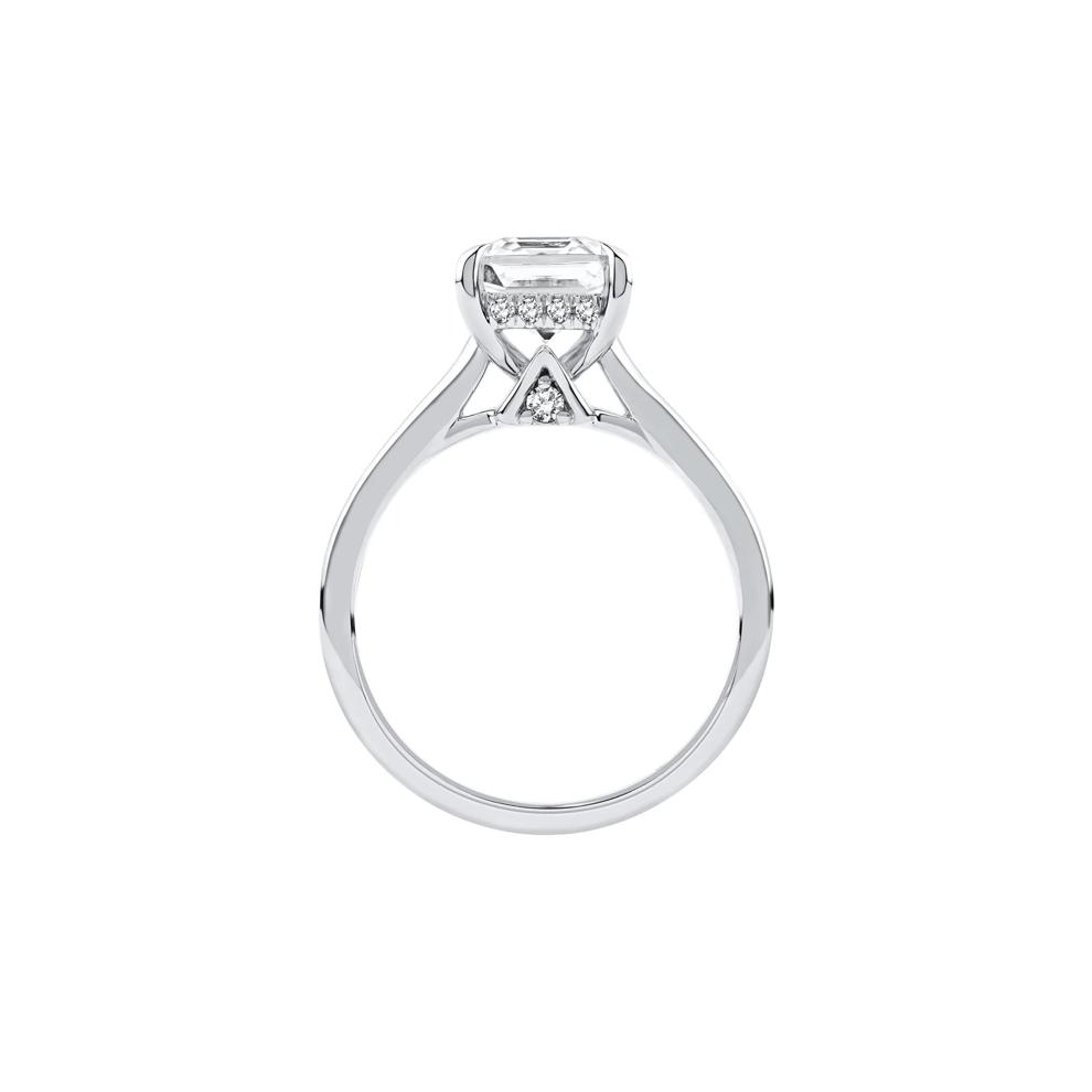 Harlow Lab Grown Diamond Engagement Ring in 14K White Gold (2 1/7 ct. tw.) – Image 2 of 4