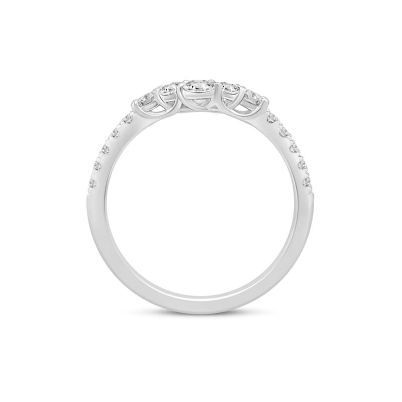 Lab Grown Diamond Contour Band in 14K White Gold &#40;1/2 ct. tw.&#41;  – Image 2 of 3