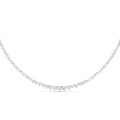 4 ct. tw. Diamond Necklace in 14K White Gold
