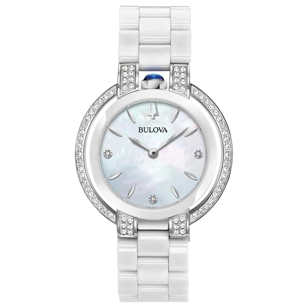 Ladies' Rubaiyat Watch in White Ceramic – Image 1 of 3