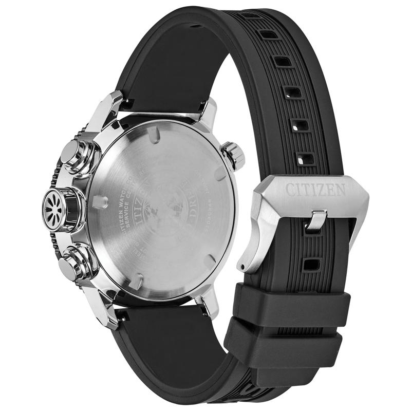 Men&#39;s Promaster Altichron Watch in Black Polyurethane and Stainless Steel, 47MM – Image 3 of 3