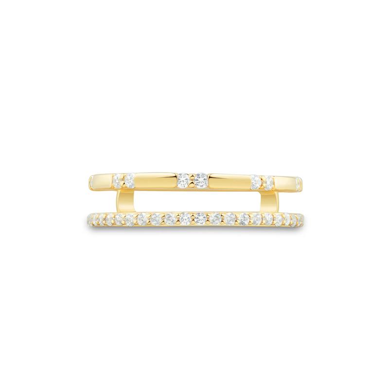Diamond Insert in 14K Yellow Gold &#40;1/4 ct. tw.&#41; – Image 1 of 3