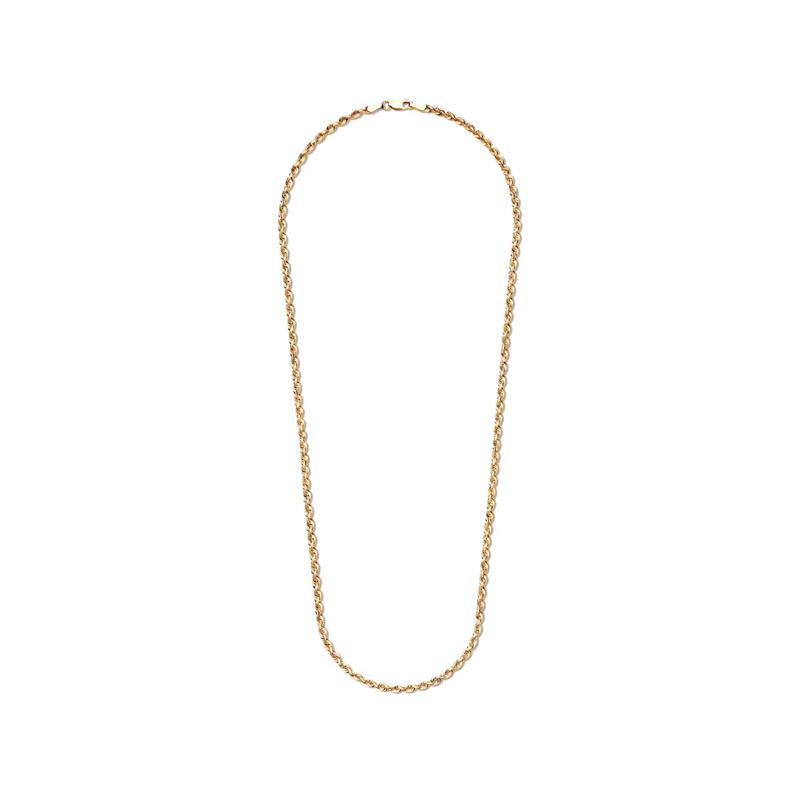 Glitter Rope Chain in 14K Yellow Gold, 22"  – Image 2 of 3