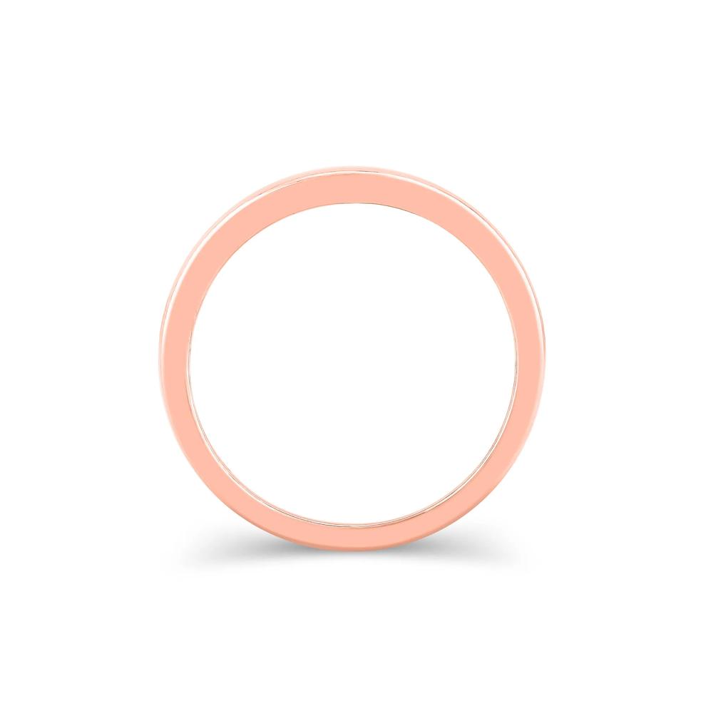 Contour Wedding Band in 14K Rose Gold – Image 2 of 3