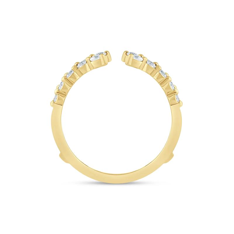 Lab Grown Diamond Open RIng Insert in 14K Yellow Gold &#40;3/8 ct. tw.&#41; – Image 2 of 3