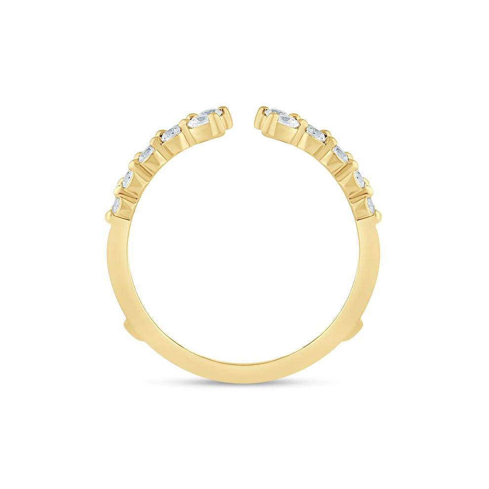 Lab Grown Diamond Open RIng Insert in 14K Yellow Gold (3/8 ct. tw.) – Image 2 of 3