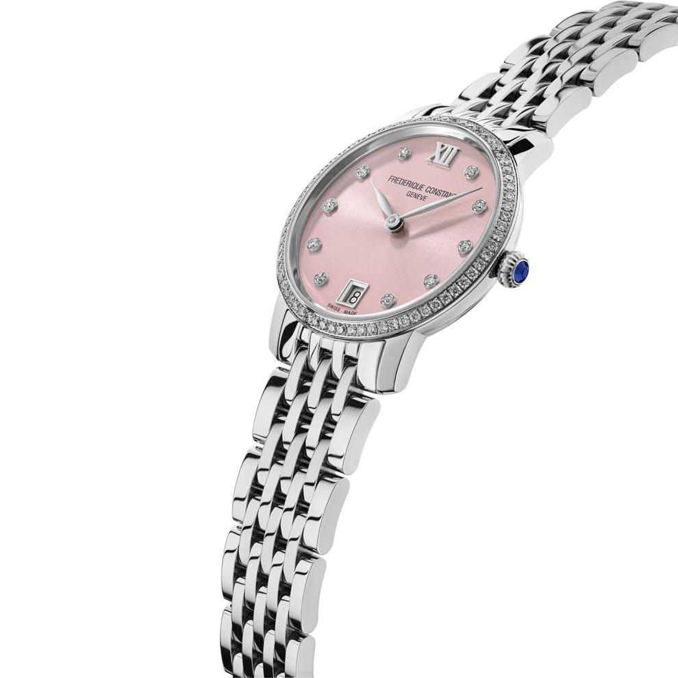 Ladies' Classics Slimline Watch in Silver-Tone Stainless Steel – Image 2 of 3