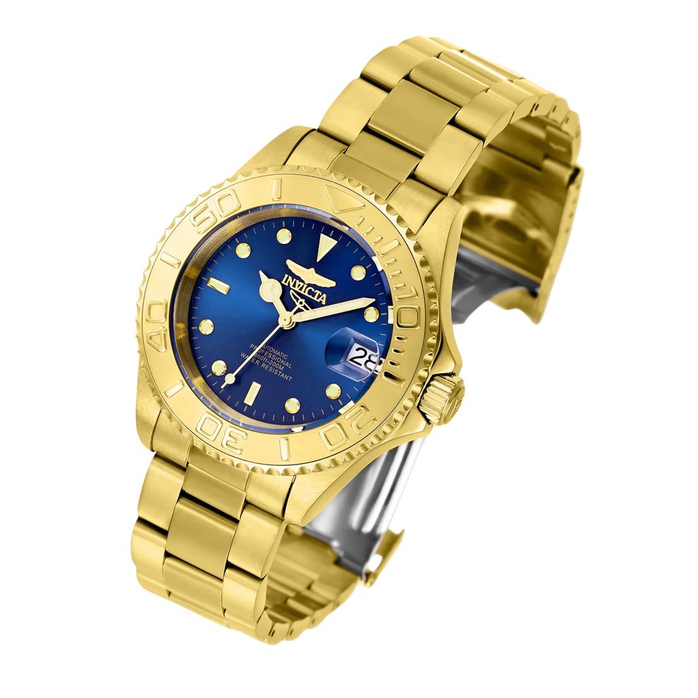 Invicta Men's Pro-Diver Watch in Gold-Tone Ion-Plated Stainless Steel