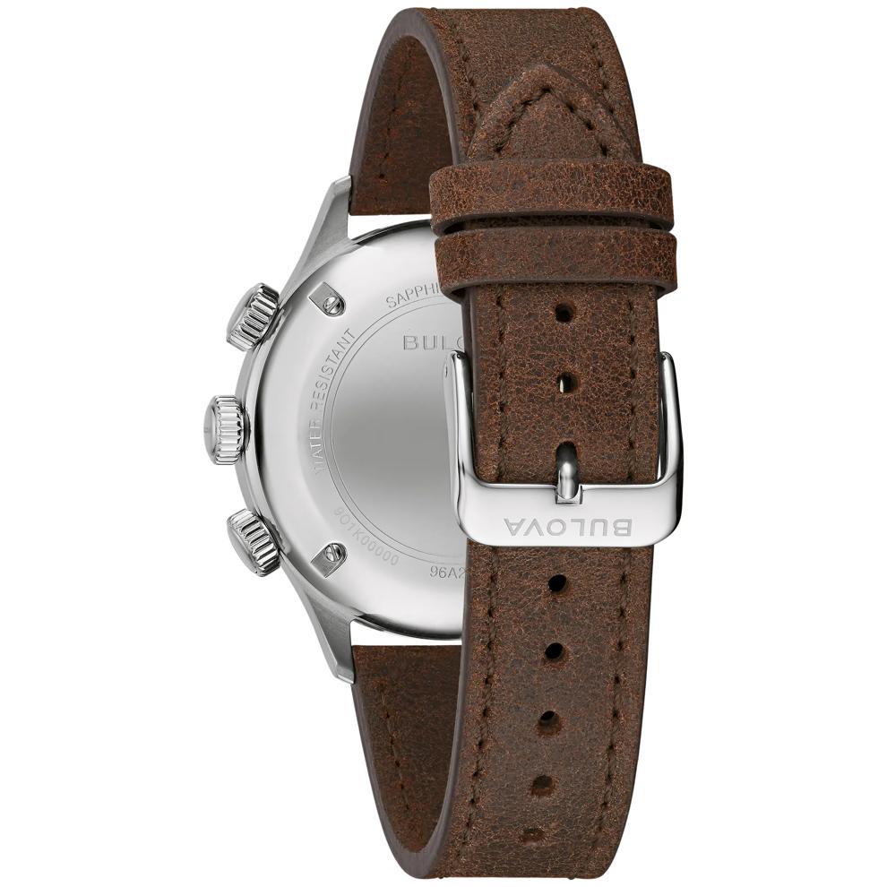 Gent's A-15 Pilot Watch in Brown Leather – Image 3 of 3