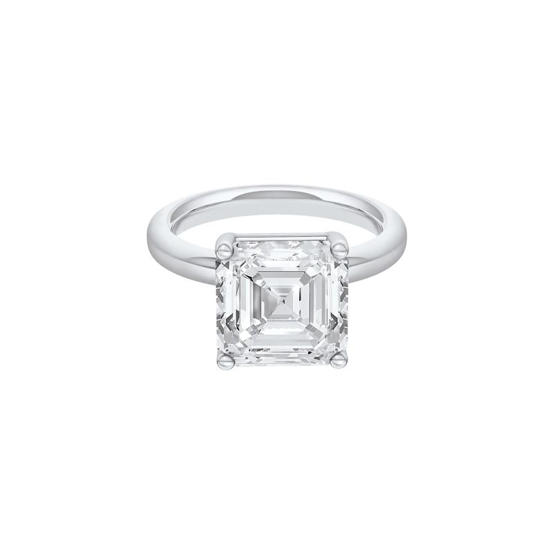 Lab Grown Diamond Asscher-Cut Solitaire Engagement Ring – Image 1 of 1