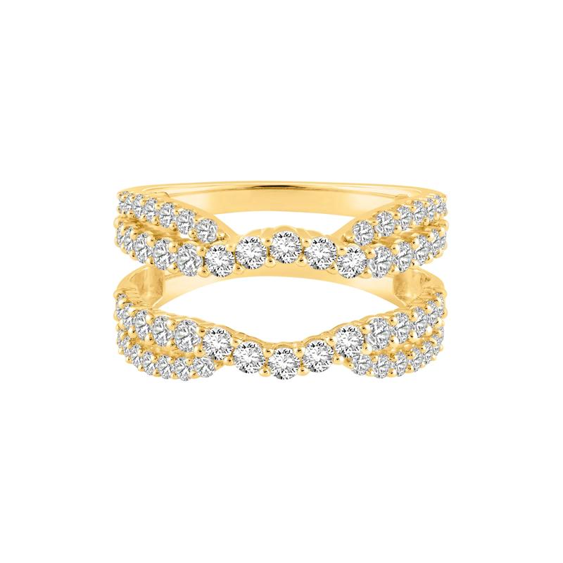 Lab Grown Diamond Ring Insert in 14K Yellow Gold &#40;1 1/4 ct. tw.&#41; – Image 1 of 4